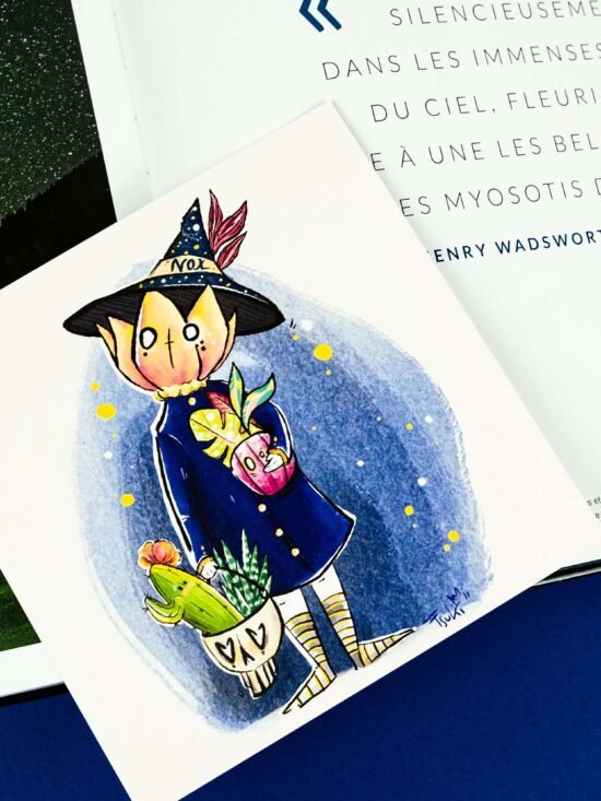Illustration - Nox, La Petite Sorcière