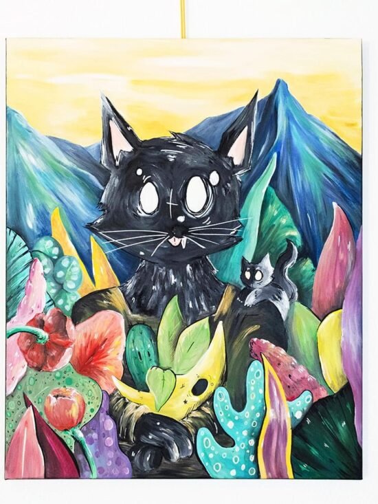 Tableau - Portrait de Monaneko