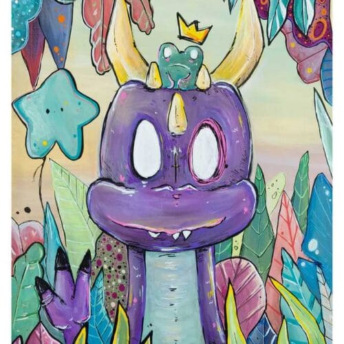 Tirage d'Art - Djin, Le Dragon Ahuri