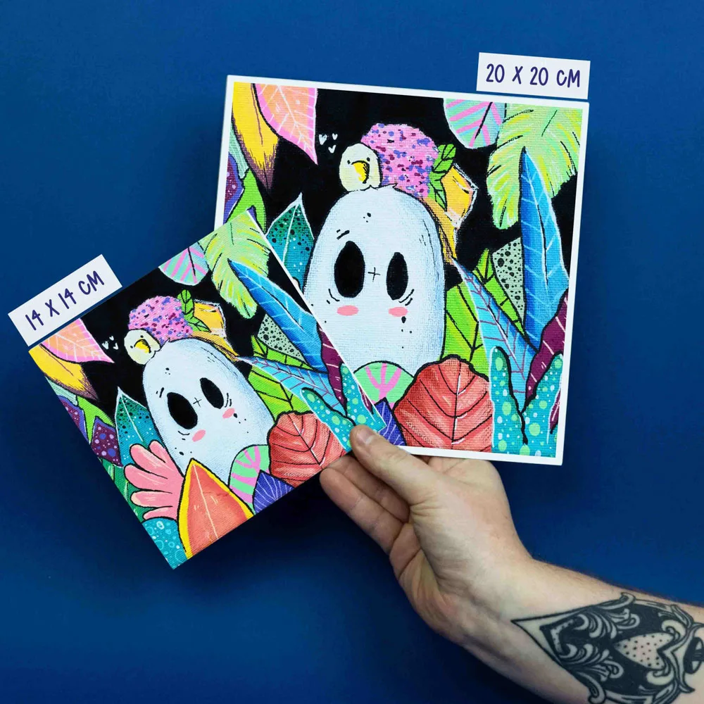 Tirage d'Art - Yurei, Le Fantôme Peureux – Image 2