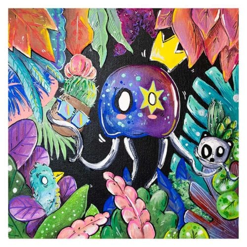 Tirage d'Art - Natsu, la méduse Energique