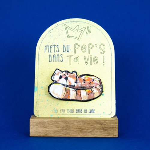 Broche n°100 - Panda Roux Endormi