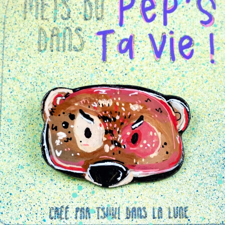 Broche n°017 - Ourson Vénère – Image 2