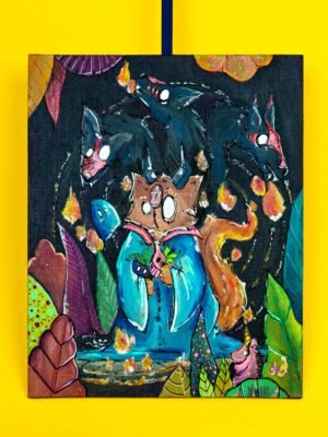 Tableau - Pandekuro, Le Chat Démoniaque