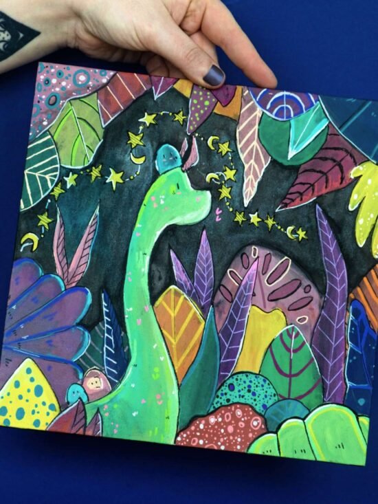 Tableau - Sora, Le Diplodocus Curieux