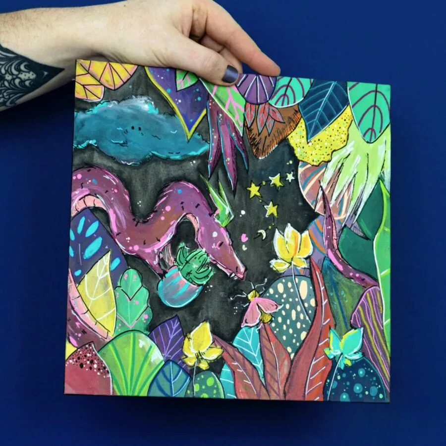 Tableau - Aki, Le Dragon de l'Automne