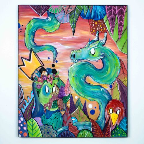 Tableau - Matsuri, La Fête du Dieu Dragon