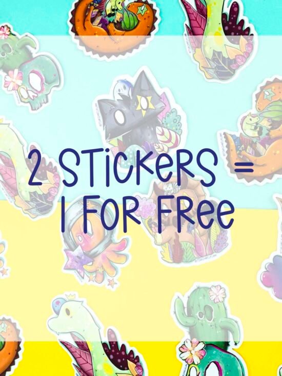 Offre 3 stickers : 2 +1 gratuit
