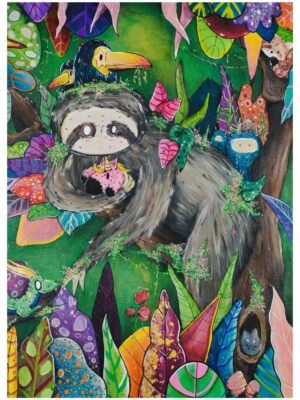 Tableau - Yasumi, Le Paresseux Endormi