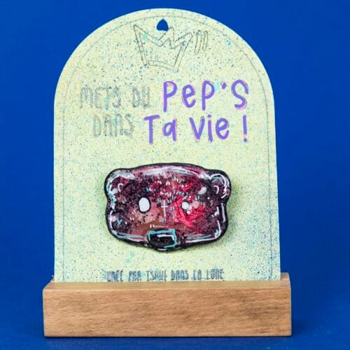 Broche n°017 - Ourson Vénère