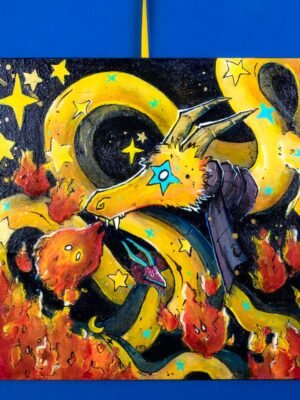Tableau - Kō, Le Dragon Frileux
