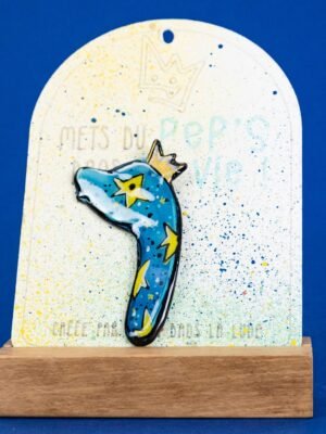 Broche n°147 - Dinosaure Bleu