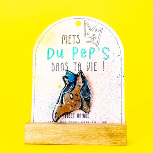 Broche n°198 - Cheval Magicien