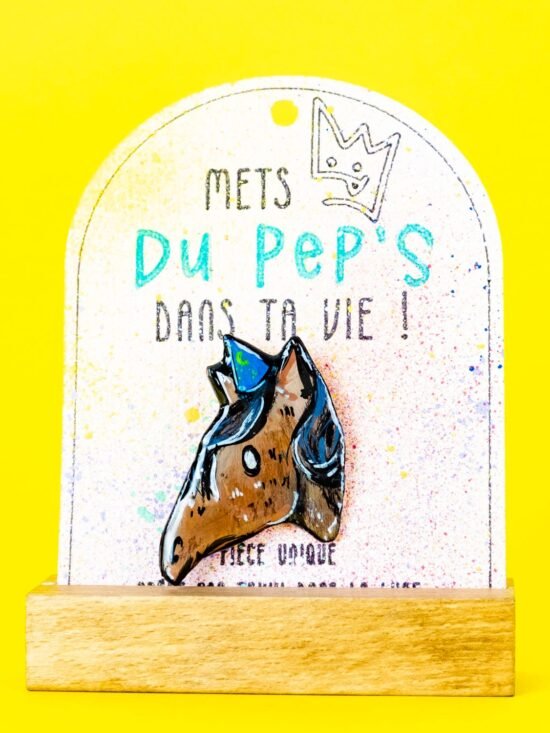 Broche n°198 - Cheval Magicien