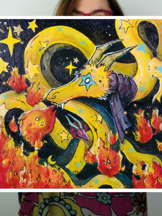 Tirage d'art - Kō, le dragon frileux
