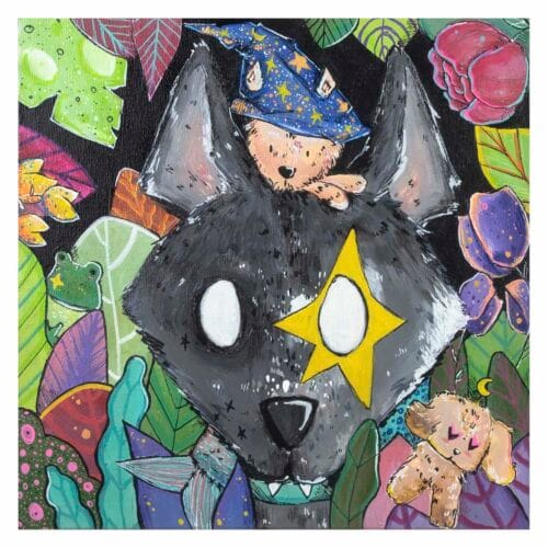 Tirage d'art - Wanwan, le magichien malin