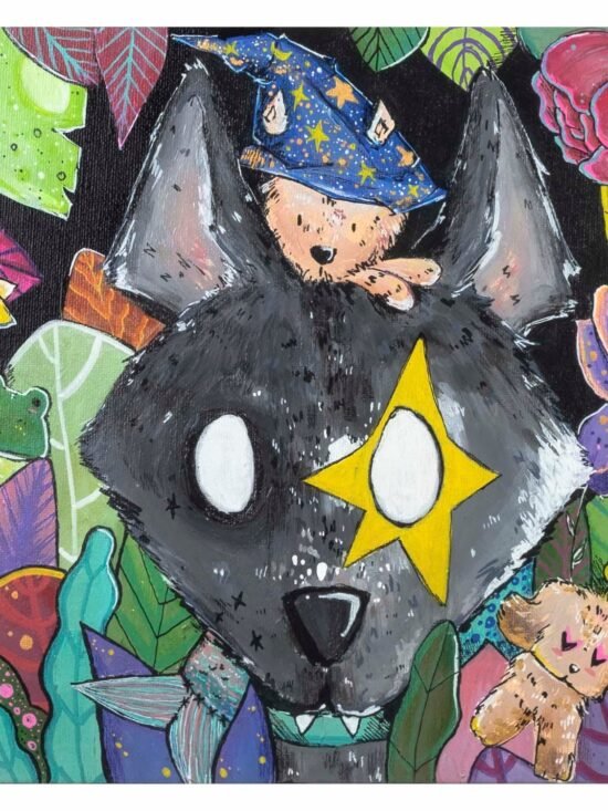 Tirage d'art - Wanwan, le magichien malin