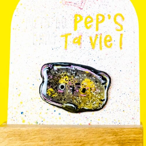 Broche n°137 - Ourson Pailleté